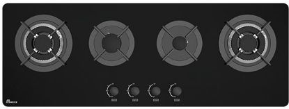 تصویر اجاق گاز 4 شعله شیشه ای بیمکث مدل 5020